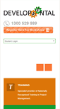 Mobile Screenshot of developmental.com.au
